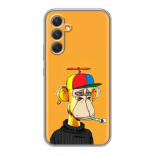 Чехлы с Обезьянами NFT для Samsung Galaxy M32 5g (AlphaPrint) – Скучающая Обезьяна NFT