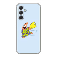 Чехлы с Патриком на Samsung Galaxy M32 5g (Патрик с подушкой)