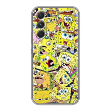 Чехол Губка Боб для нный  Sailors Z М 32  5G (Эмоции Спанч Боба)
