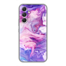 Чехлы с тематикой "Мрамор" на зэmsung галакси эм32 5g (Фиолетовый мрамор)