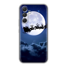 Новогодние Чехлы для нный  Sailors Z М 32  5G (VPrint) – Санта - луна