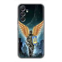 Патріотичний Чохол для Samsung Galaxy M32 5g (ЗСУ з крильми)