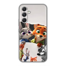 Силиконовый чехол с принтом Зоотрополіс для Samsung Galaxy M32 5g – Персонажи Зоо