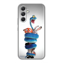 Силиконовый чехол с принтом Зоотрополіс для Samsung Galaxy M32 5g – Змея Зоо