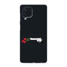 Чехлы (ART) Цветы на Samsung Galaxy M32 (VPrint) (Неожиданные цветы)