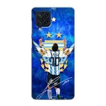 Чохли для Samsung Galaxy M32 (Leo чемпіон) (AlphaPrint) (Мессі збірна)