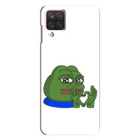 Чехлы с картинкой  Жаба Мем на Samsung Galaxy M32 (Жаба сердечко)