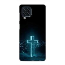 Християнські Чохли для Samsung Galaxy M32 (AlphaPrint) (Хрест і місто)
