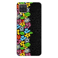 Чехол с Цветами для Samsung Galaxy M32 (Яркие цветы)