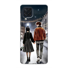 Чехол с дизайном Венздей 2 на Samsung Galaxy M32 – Уэнсдей и Тайлер