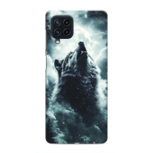 Чехол с картинкой «Хищники» для Samsung Galaxy M32 – Волк