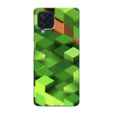 Чехлы для Samsung Galaxy M32 (Персонажи Майн Крафт) (Текстура)