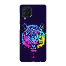 Силіконовий бампер з картинкою звірів для Samsung Galaxy M32 (Тигр-Арт)