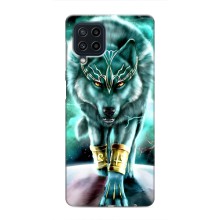 Захисні чохли для Самсунг Галаксi М32 (AlphaPrint) (ХІТ продаж) ВОВК (Яскравий вовк)