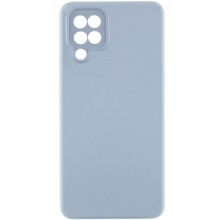 Чохол Silicone Cover Lakshmi Full Camera (AAA) для Samsung Galaxy M33 5G – Блакитний