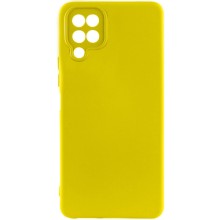 Чохол Silicone Cover Lakshmi Full Camera (AAA) для Samsung Galaxy M33 5G – Жовтий