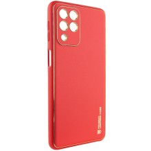 Кожаный чехол Xshield для Samsung Galaxy M33 5G – Красный