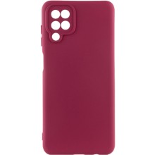 Чехол Silicone Cover Lakshmi Full Camera (AAA) для Samsung Galaxy M33 5G – Бордовый