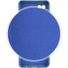 Чохол Silicone Cover Lakshmi Full Camera (A) для Samsung Galaxy M33 5G – Синій