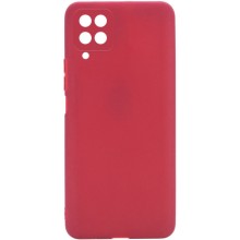 Силиконовый чехол Candy Full Camera для Samsung Galaxy M33 5G (Красный)