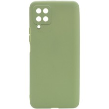 Силиконовый чехол Candy Full Camera для Samsung Galaxy M33 5G (Фисташковый)