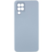 Чехол Silicone Cover Lakshmi Full Camera (AAA) для Samsung Galaxy M33 5G (Голубой)