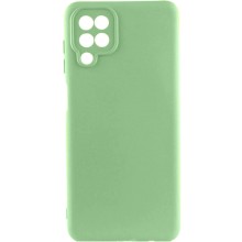 Чехол Silicone Cover Lakshmi Full Camera (AAA) для Samsung Galaxy M33 5G (Мятный)