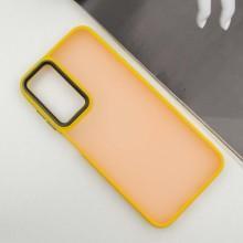 Чехол TPU+PC Lyon Frosted для Samsung Galaxy M33 5G – Оранжевый