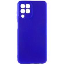 Чехол Silicone Cover Lakshmi Full Camera (A) для Samsung Galaxy M33 5G (Синий)
