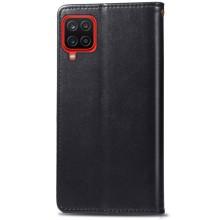 Кожаный чехол-книжка GETMAN Gallant (PU) для Samsung Galaxy M33 5G – Черный
