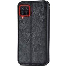 Кожаный чехол-книжка GETMAN Cubic (PU) для Samsung Galaxy M33 5G – Черный