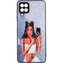TPU+PC чехол Prisma Ladies для Samsung Galaxy M33 5G – Black in White