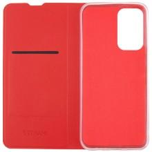 Кожаный чехол-книжка GETMAN Elegant (PU) для Samsung Galaxy M33 5G – Красный