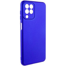 Чехол TPU GETMAN Liquid Silk Full Camera для Samsung Galaxy M33 5G – Синий