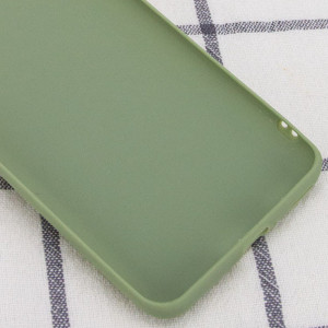 Силіконовий чохол Candy Full Camera для Samsung Galaxy M33 5G – Фісташковий