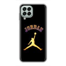 Чехлы для Samsung Galaxy M33 (5G) (M336B) - с картинкой JORDAN (AlphaPrint) (Jordan Gold)