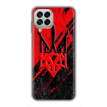 Чохли УПА (Червоно-Чорний) на Samsung Galaxy M33 (5G) (M336B) (Герб в кольорах УПА)