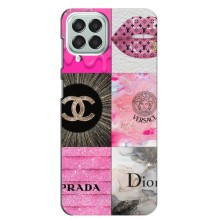 Чехол (Dior, Prada, YSL, Chanel) для Samsung Galaxy M33 (5G) (M336B) (Модница)