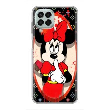 Чехол Disney Mouse Samsung Galaxy M33 (5G) (M336B) (PREMIUMPrint) (Минни Маус ЛВ)