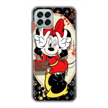 Чехол Disney Mouse Samsung Galaxy M33 (5G) (M336B) (PREMIUMPrint) (Минни peace)