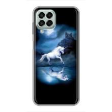 Чехол для Самсунг М33 (5G) - (Единорожки - Новинки) (AlphaPrint) (Единорог)