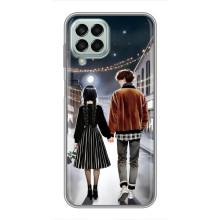 Чохол з дизайном Венздей 2 на Samsung Galaxy M33 (5G) (M336B) – Венздей і Тайлер