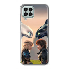 Чехол как приручить дракона на Samsung Galaxy M33 (5G) (M336B) (Гикавка и Астрид)