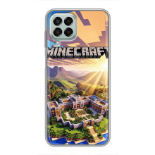 Чохол з картинками Майнкрафт для Samsung Galaxy M33 (5G) (М336B) (Minecraft)