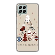 Різдвяні Чохли для Samsung Galaxy M33 (5G) (M336B) (VPrint) (Merry Christmas)