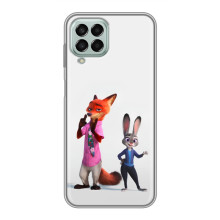Силиконовый чехол с принтом Зоотрополіс для Samsung Galaxy M33 (5G) (M336B) – Джуди и Ник