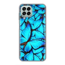 Силіконовий бампер з картинкою звірів для Samsung Galaxy M33 (5G) (M336B) (Крила метеликів)
