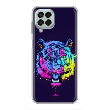 Силіконовий бампер з картинкою звірів для Samsung Galaxy M33 (5G) (M336B) (Тигр-Арт)