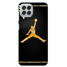 Силиконовый Чехол Nike Air Jordan на Самсунг Галакси М33 5джи (Джордан 23)