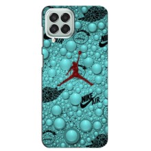 Силиконовый Чехол Nike Air Jordan на Самсунг Галакси М33 5джи (Джордан Найк)